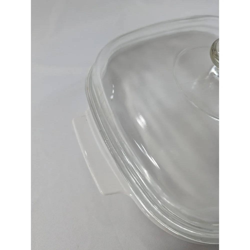 Corning Ware Le Romarin A-10-B Large Casserole Dish‎ 10x10x2 with Pyrex Lid